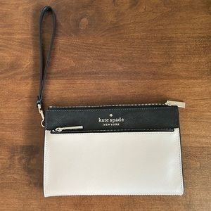 NWT Kate Spade Colorblock Clutch